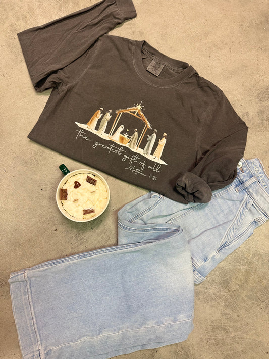 Matthew 1:21 Longsleeve Tee